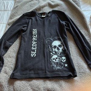 Sled freak long sleeved light weight thermo